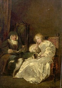 Meditación de Richard Parkes Bonington